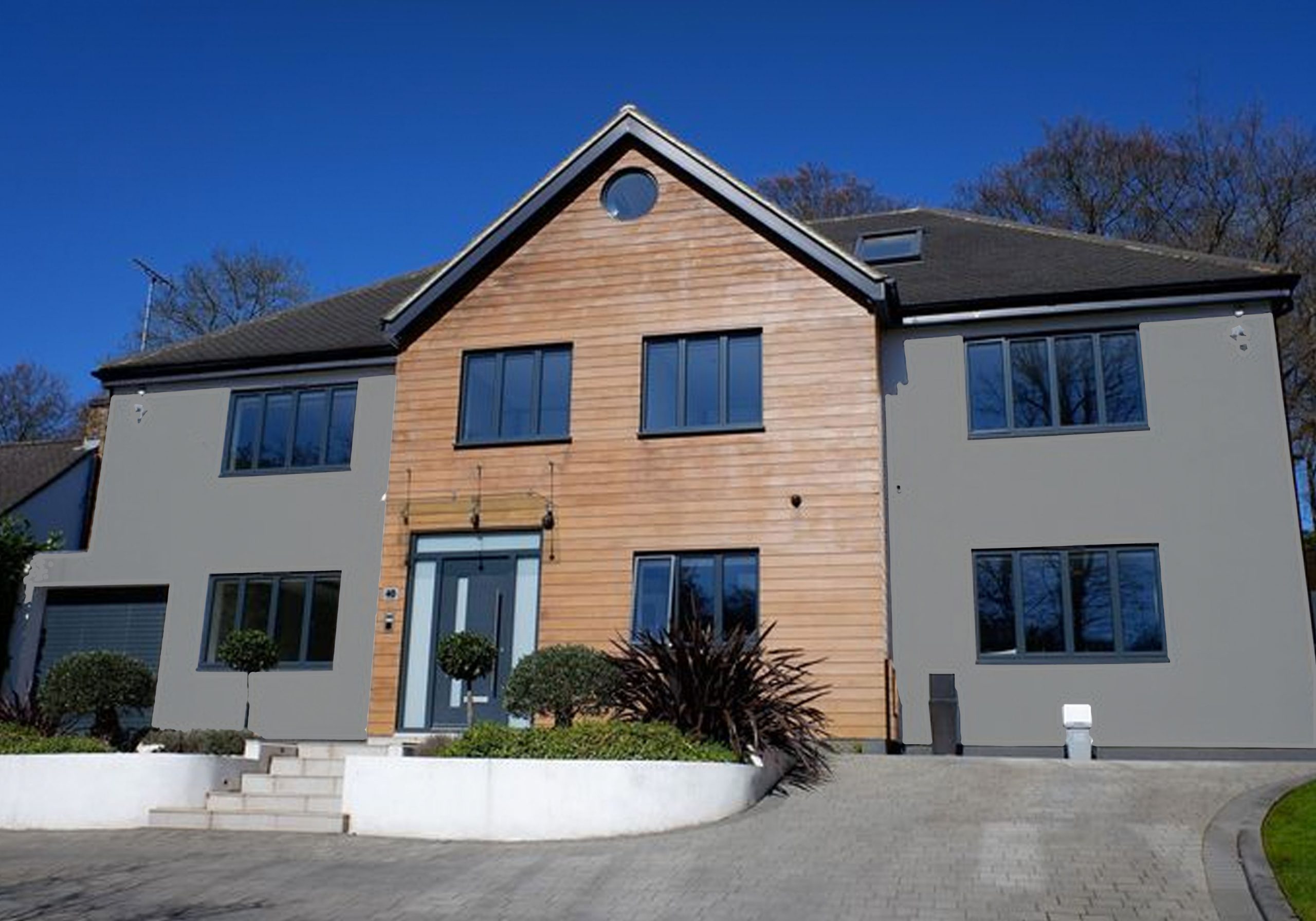 spraypaintedhouselondonbefore